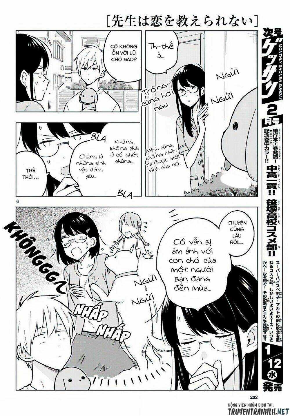 SENSEI WA KOI O OSHIE RARENAI Chapter 43 trang 6