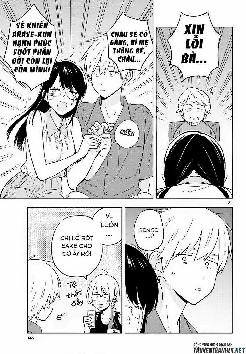 SENSEI WA KOI O OSHIE RARENAI Chapter 44 trang 21