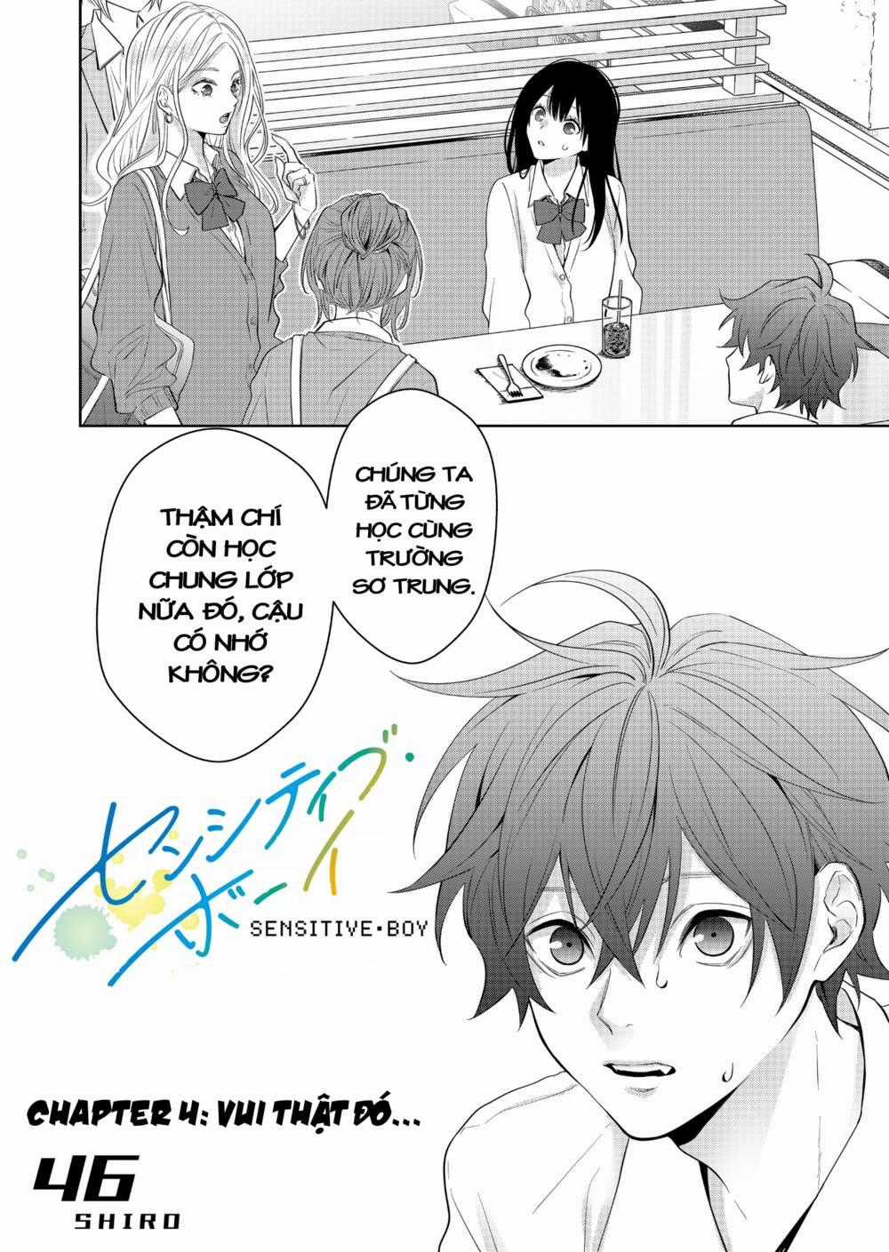 Sensitive Boy Chapter 4 trang 0