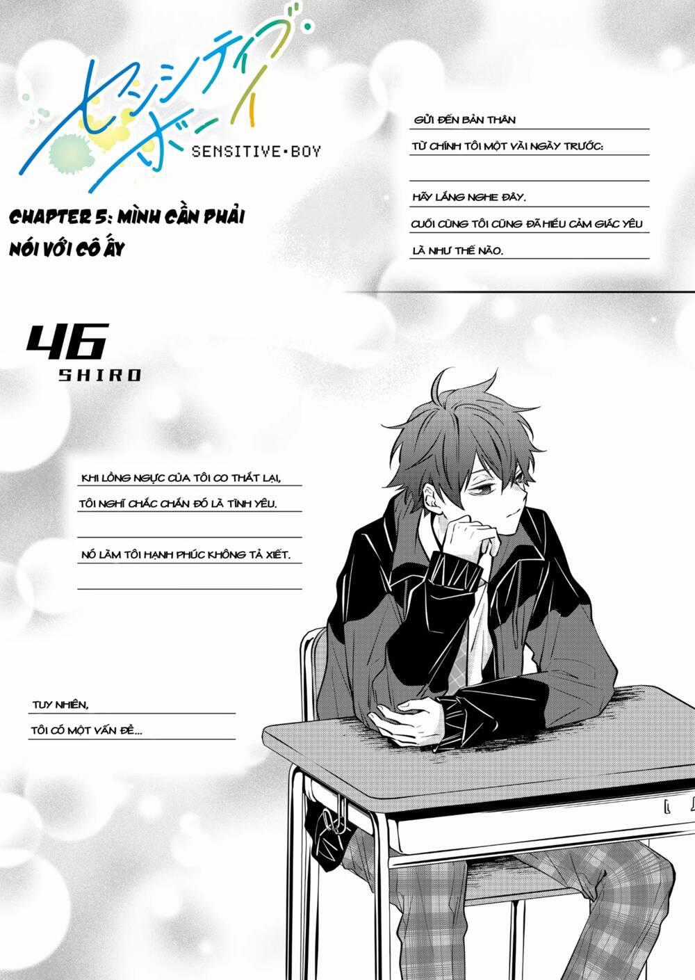 Sensitive Boy Chapter 5 trang 0
