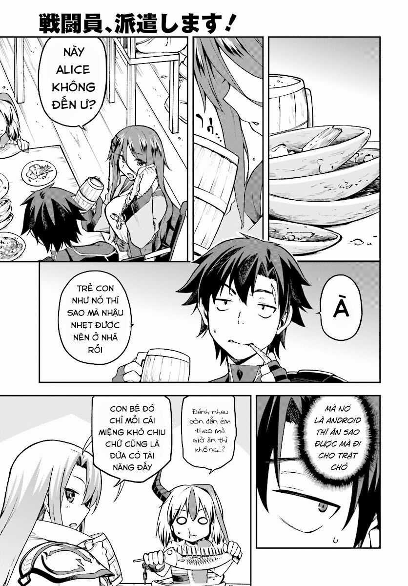 Sentouin, Hakenshimasu! Chapter 10 trang 7