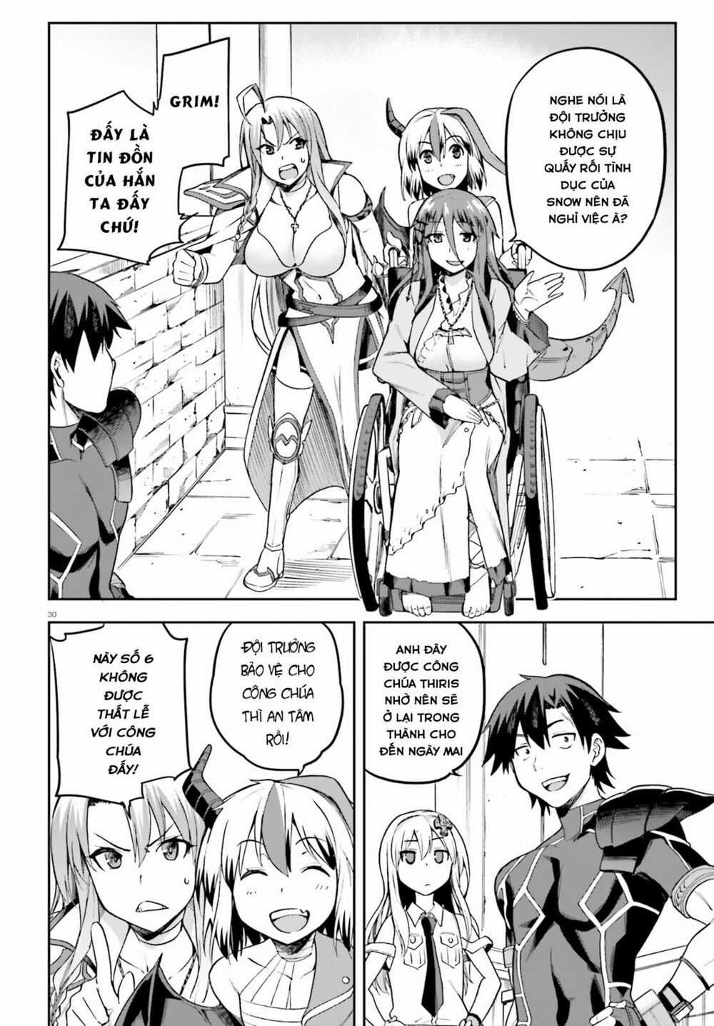 Sentouin, Hakenshimasu! Chapter 12 trang 32