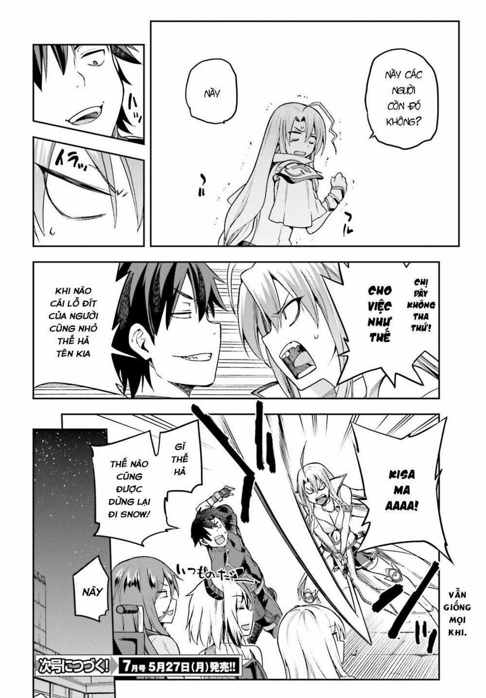 Sentouin, Hakenshimasu! Chapter 12 trang 34