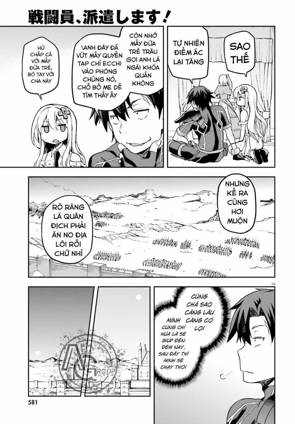 Sentouin, Hakenshimasu! Chapter 13 trang 11