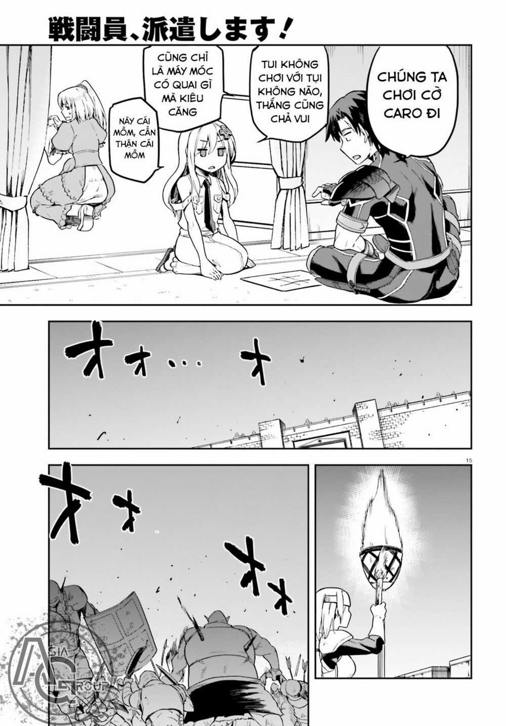 Sentouin, Hakenshimasu! Chapter 13 trang 17