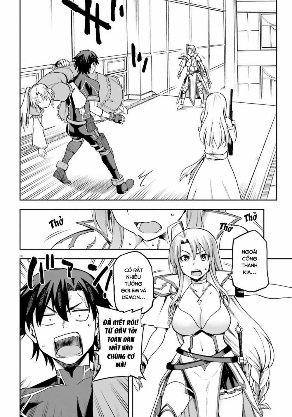 Sentouin, Hakenshimasu! Chapter 14 trang 8