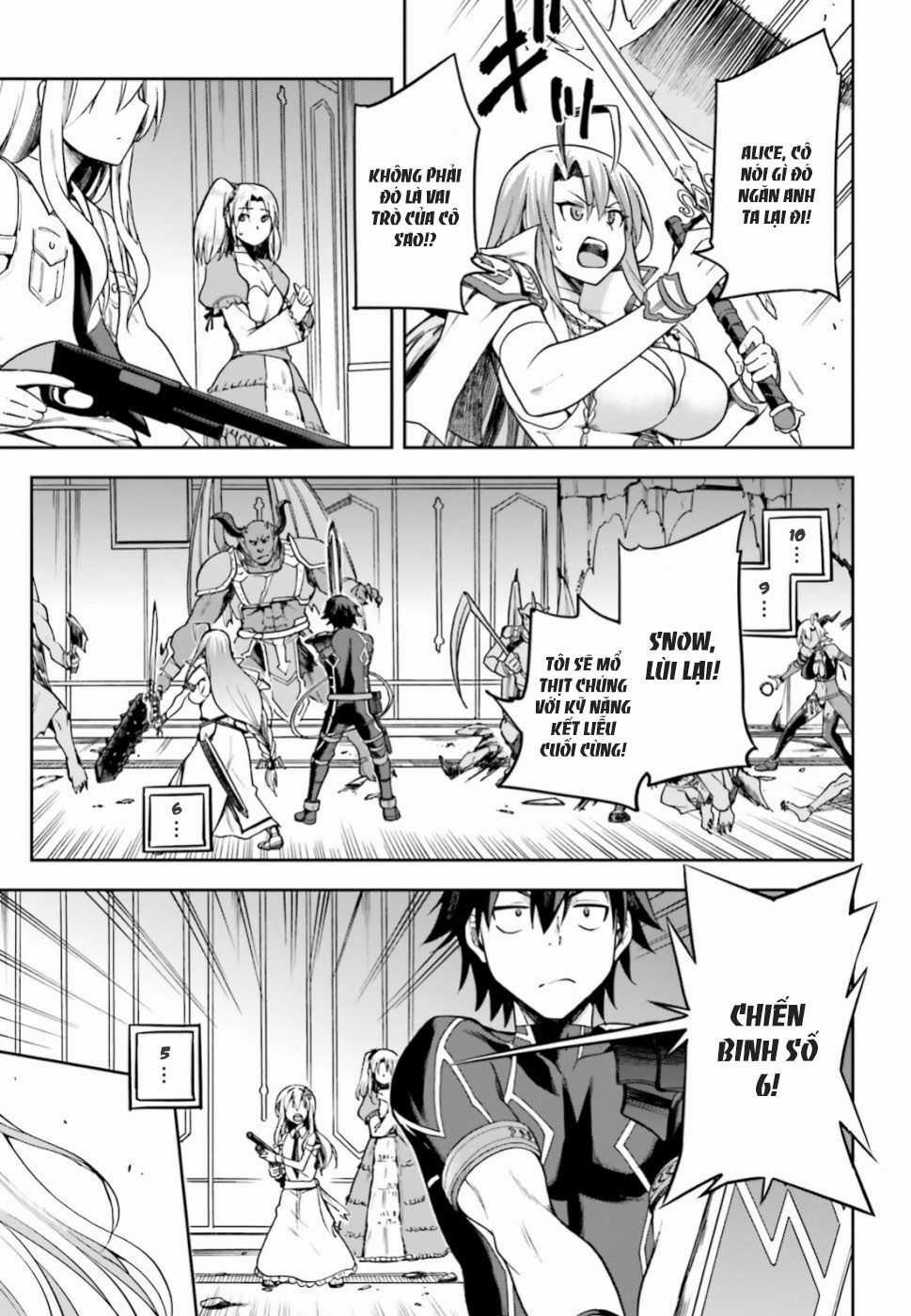 Sentouin, Hakenshimasu! Chapter 15 trang 23