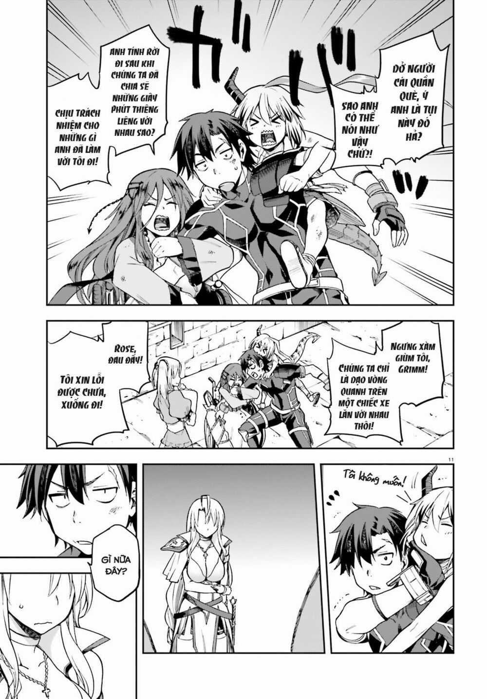 Sentouin, Hakenshimasu! Chapter 16 trang 13