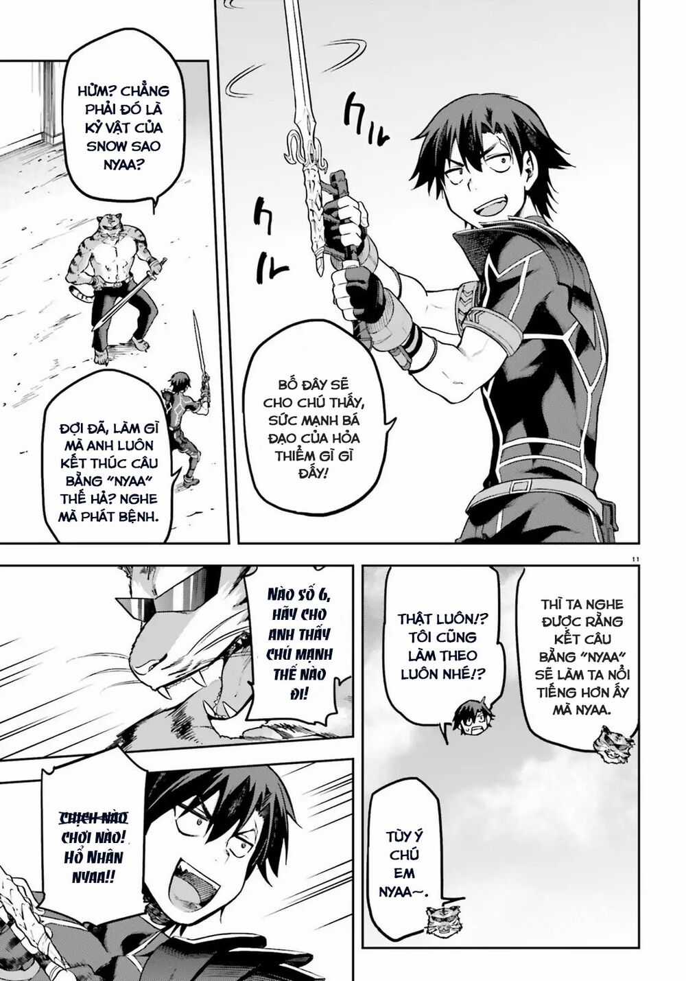 Sentouin, Hakenshimasu! Chapter 17 trang 12