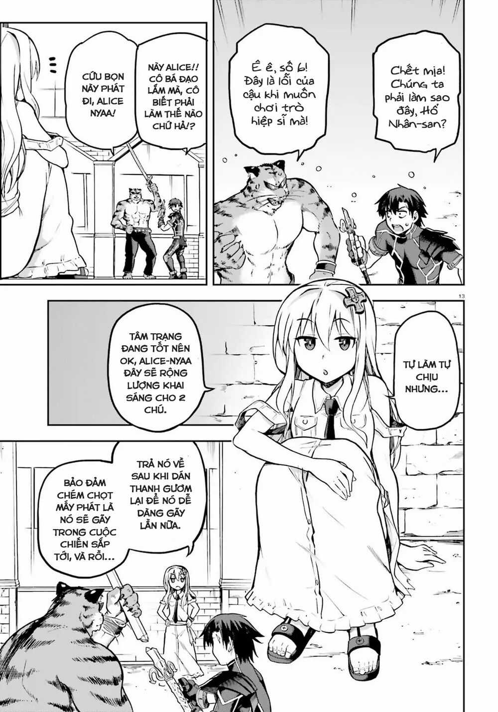 Sentouin, Hakenshimasu! Chapter 17 trang 14