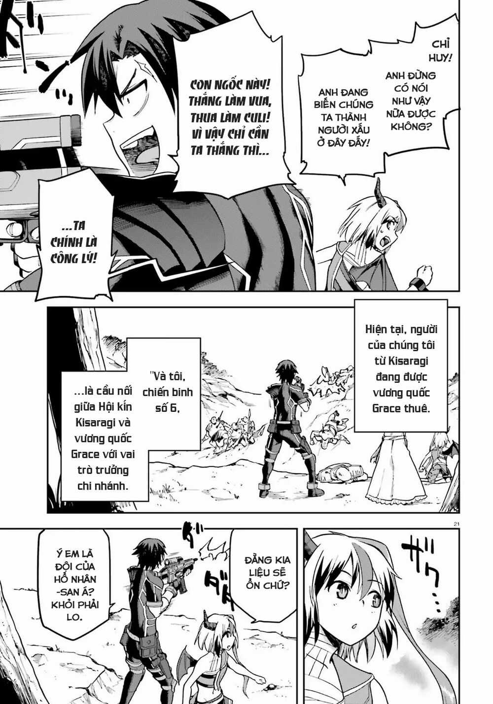 Sentouin, Hakenshimasu! Chapter 17 trang 22