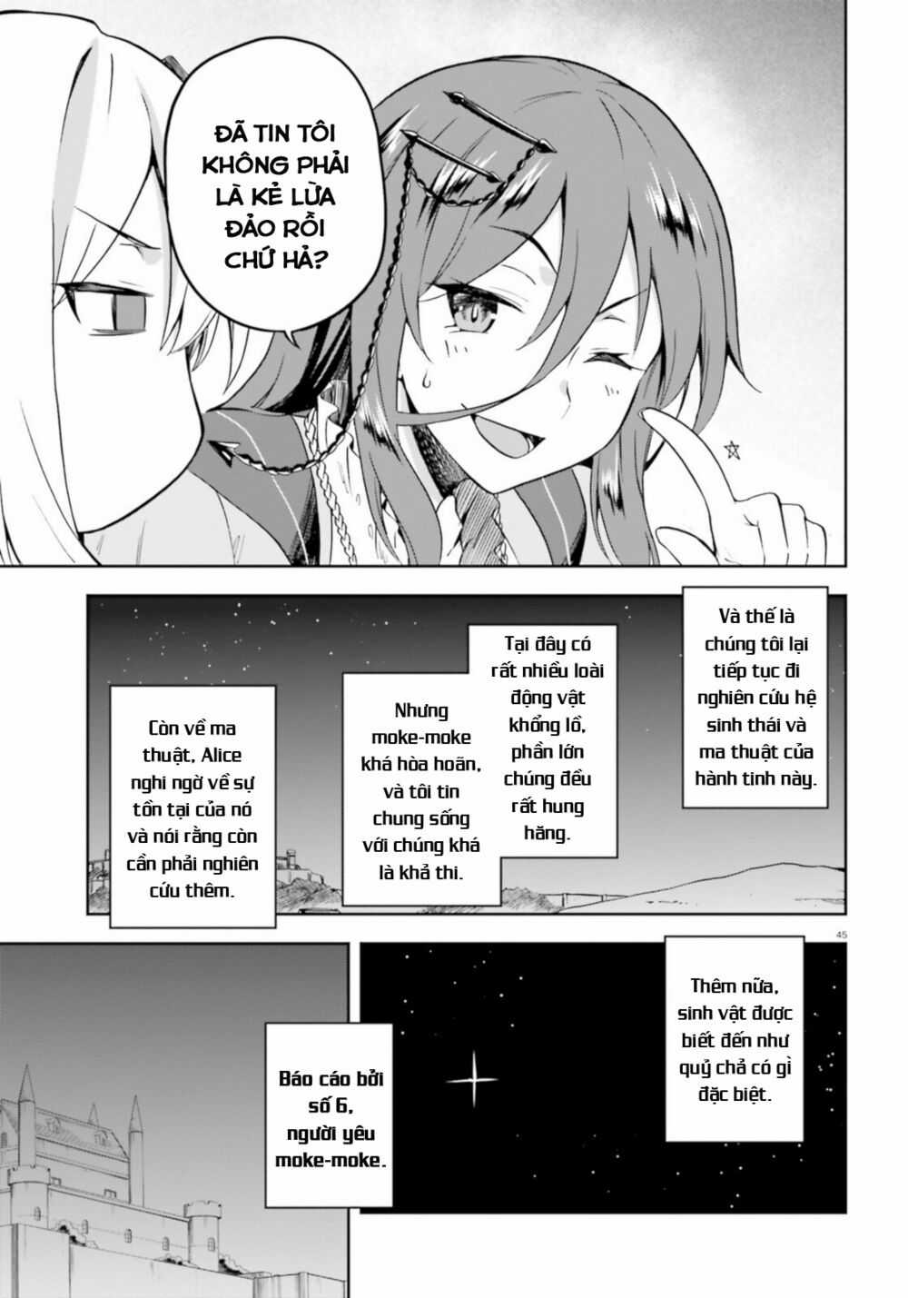 Sentouin, Hakenshimasu! Chapter 18 trang 47