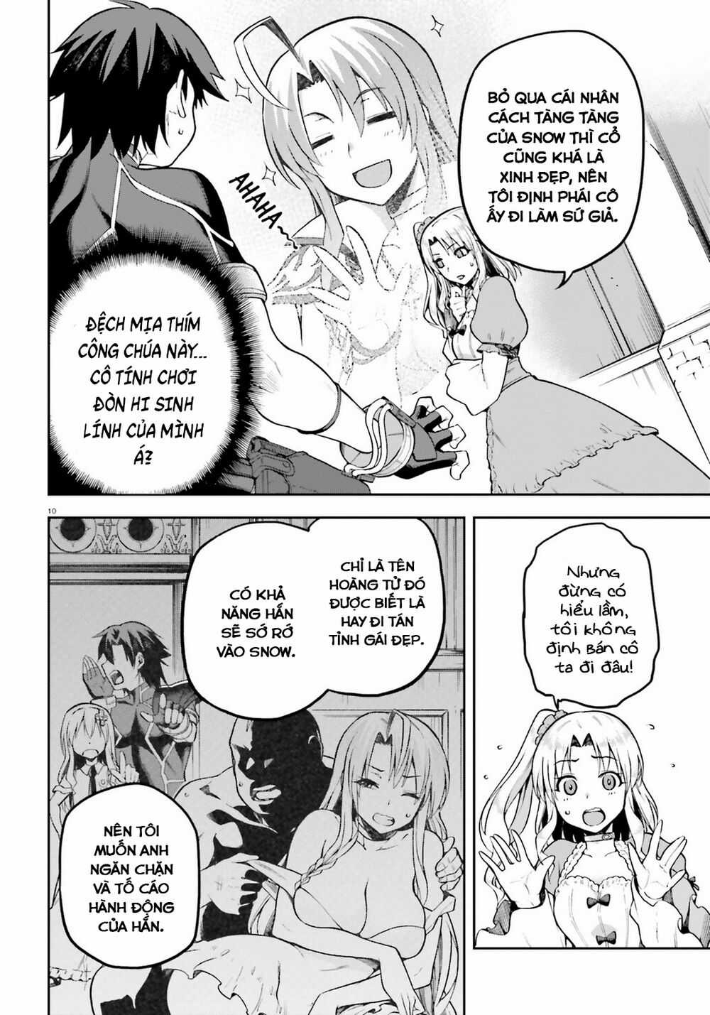 Sentouin, Hakenshimasu! Chapter 19 trang 12
