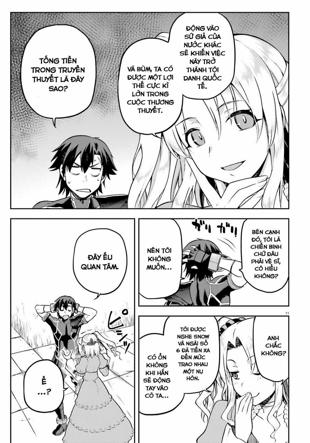 Sentouin, Hakenshimasu! Chapter 19 trang 13