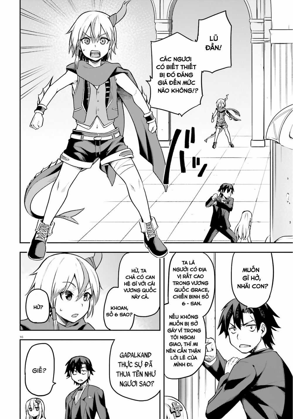 Sentouin, Hakenshimasu! Chapter 20 trang 16