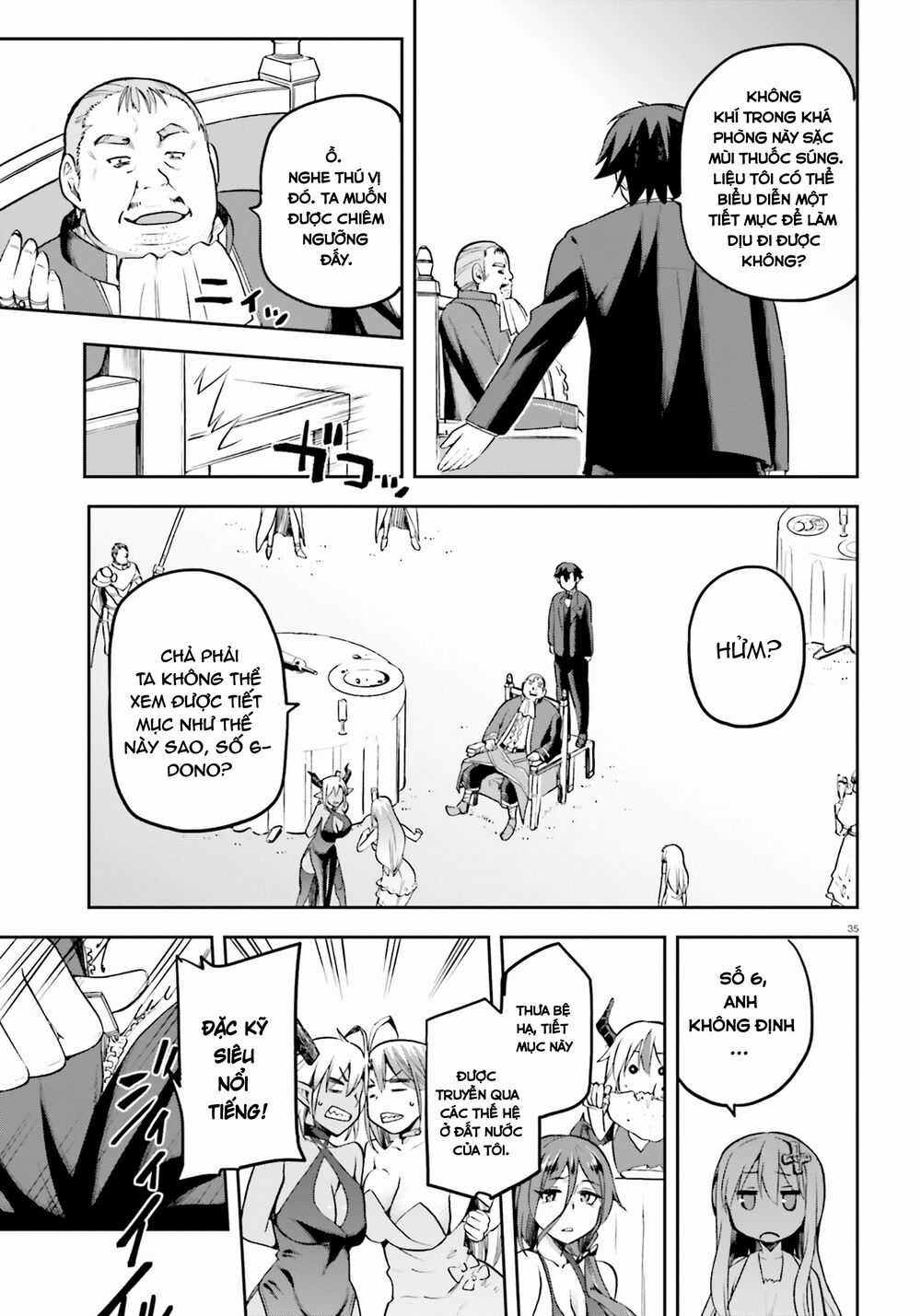 Sentouin, Hakenshimasu! Chapter 20 trang 35