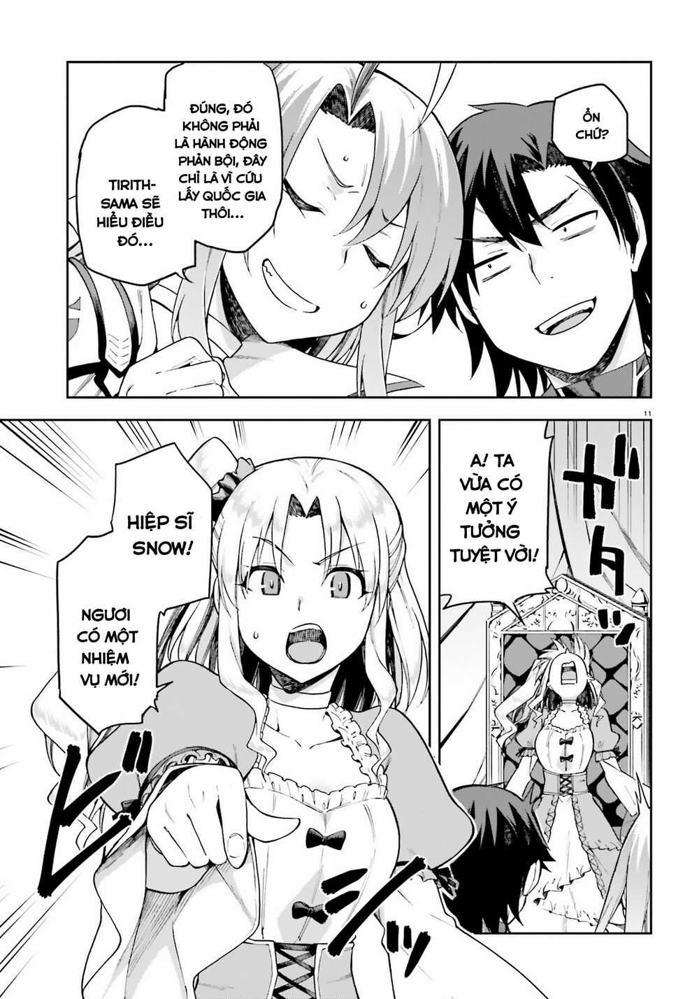 Sentouin, Hakenshimasu! Chapter 21 trang 8