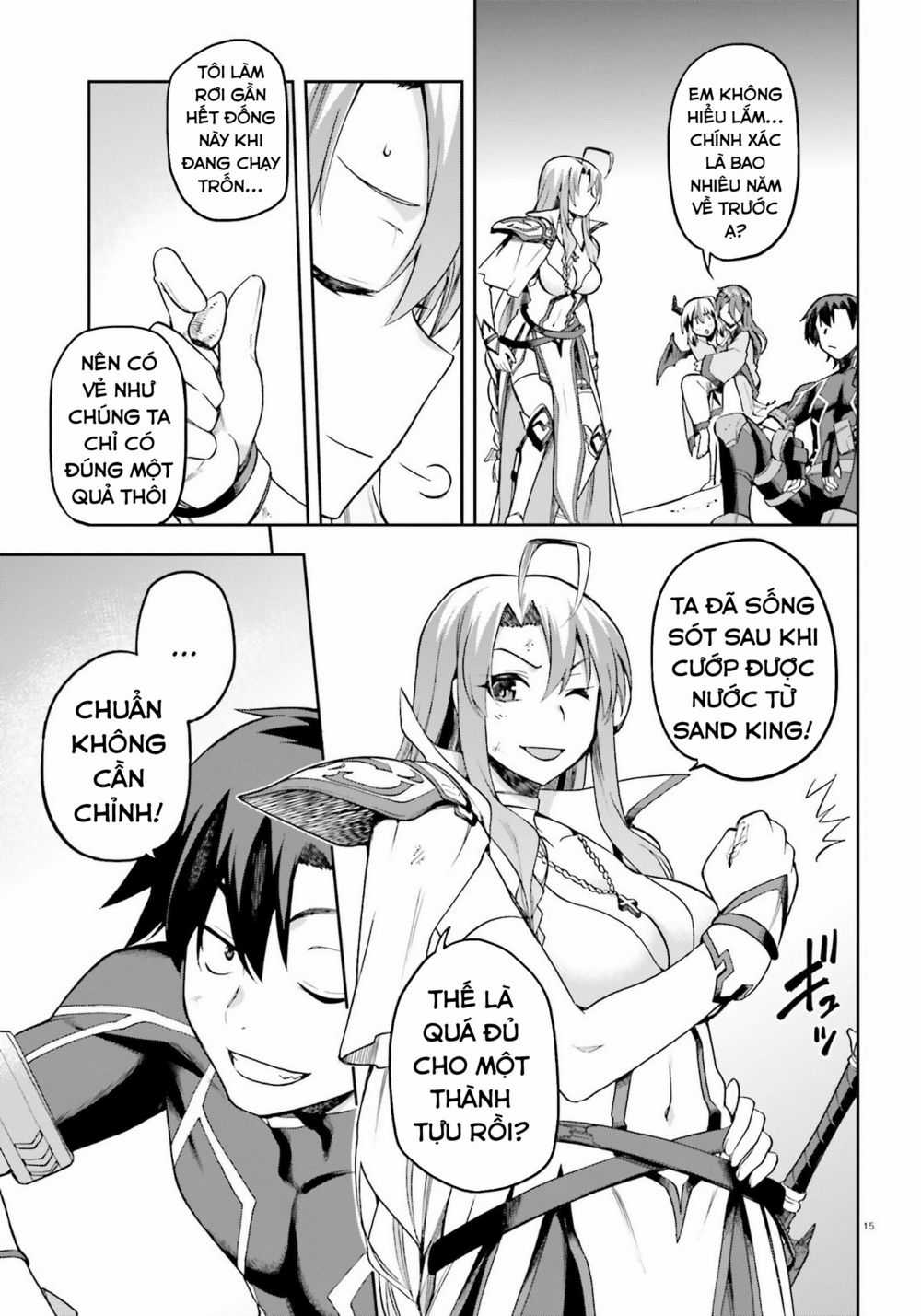 Sentouin, Hakenshimasu! Chapter 22 trang 12