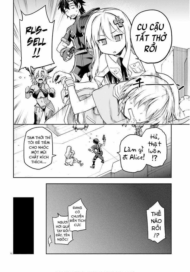 Sentouin, Hakenshimasu! Chapter 25 trang 17