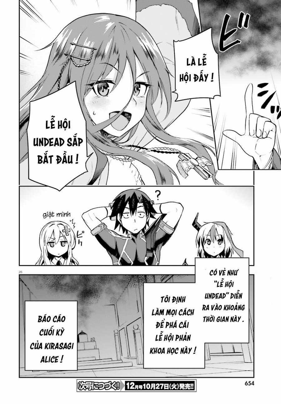 Sentouin, Hakenshimasu! Chapter 27 trang 26