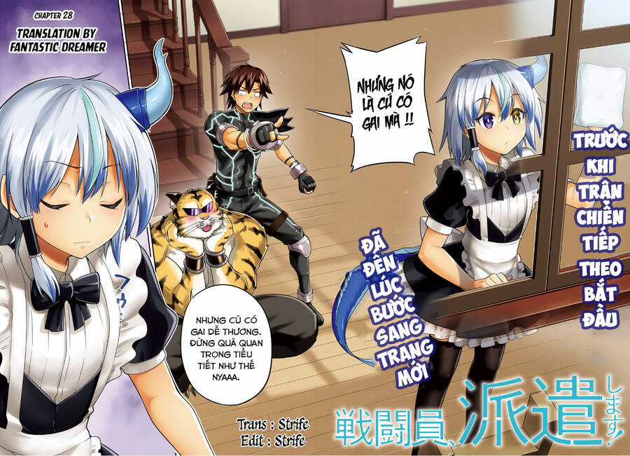 Sentouin, Hakenshimasu! Chapter 28 trang 4