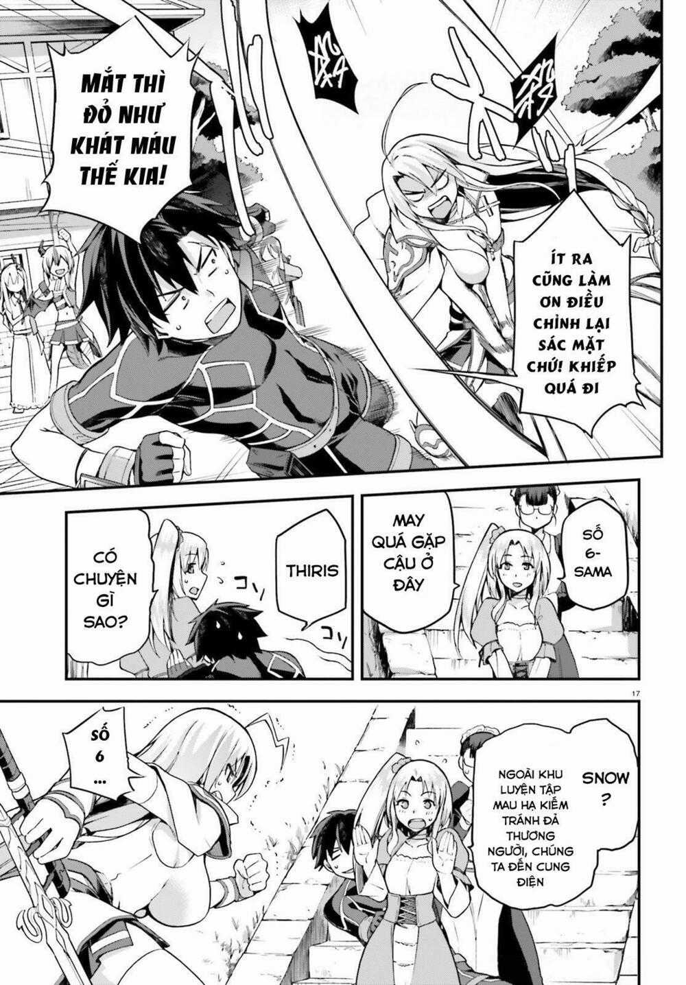 Sentouin, Hakenshimasu! Chapter 3 trang 17