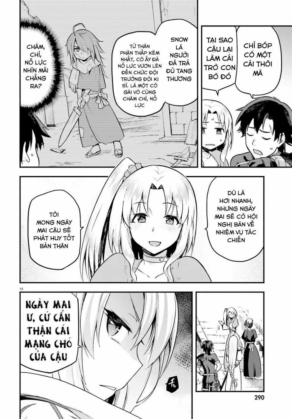 Sentouin, Hakenshimasu! Chapter 3 trang 18