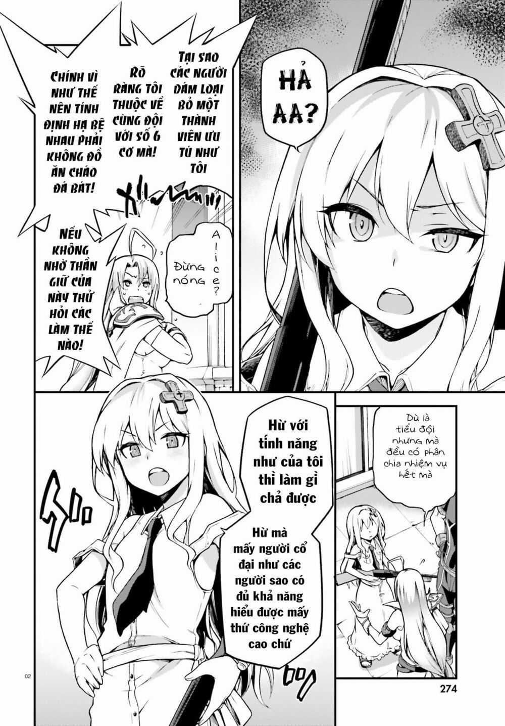 Sentouin, Hakenshimasu! Chapter 3 trang 2