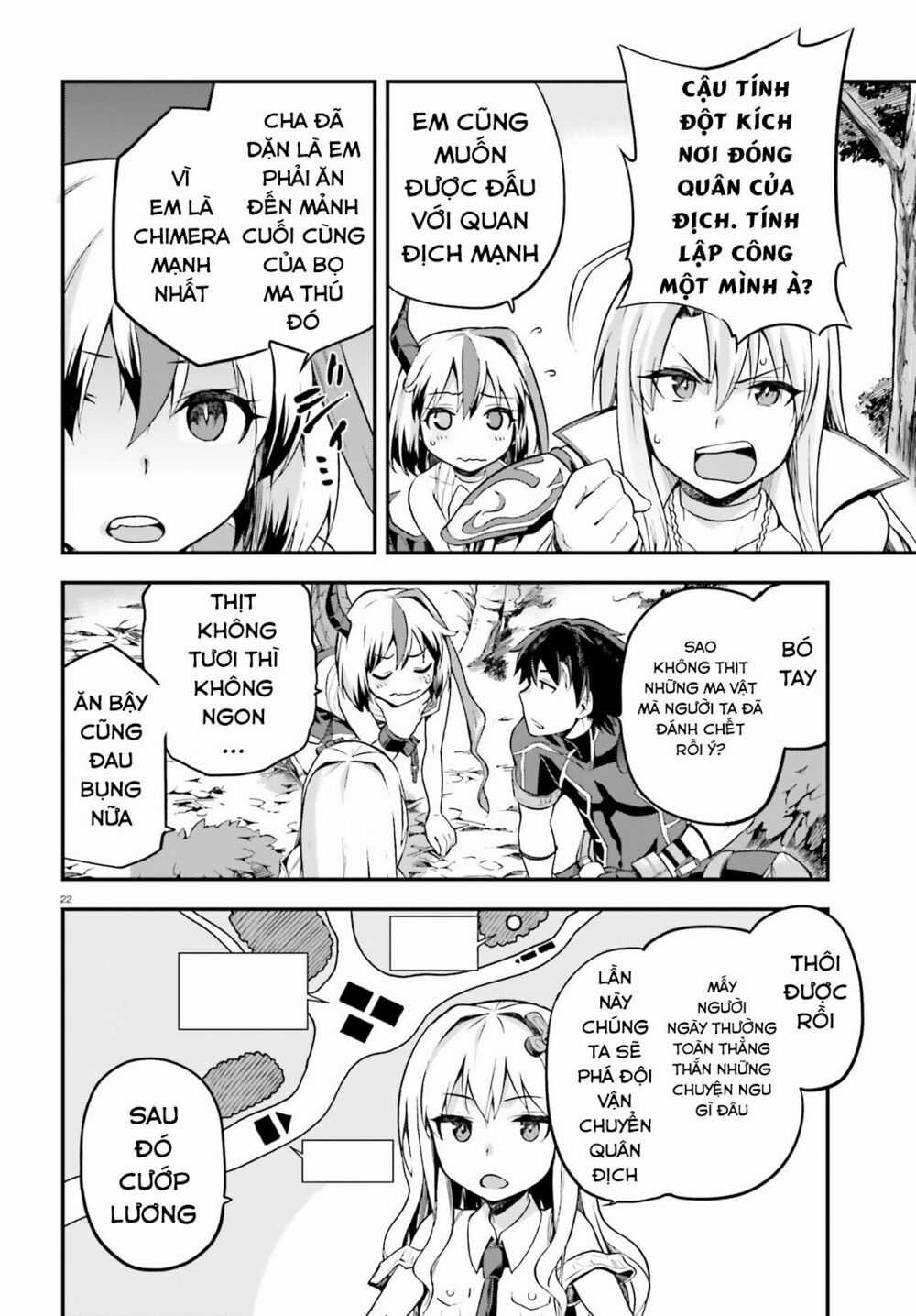 Sentouin, Hakenshimasu! Chapter 3 trang 22