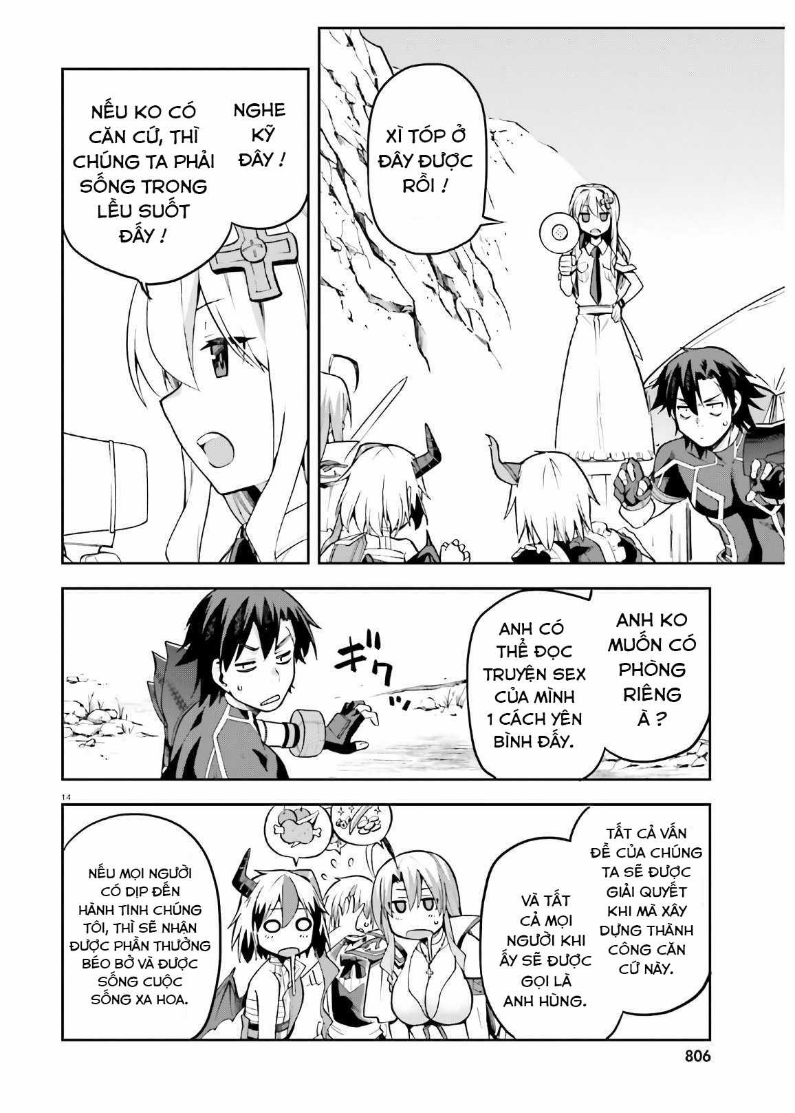 Sentouin, Hakenshimasu! Chapter 30 trang 14