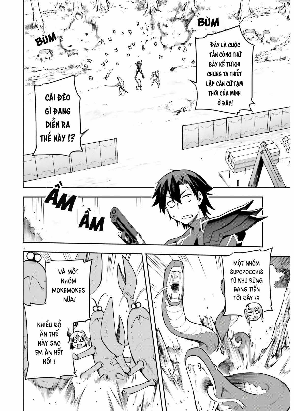 Sentouin, Hakenshimasu! Chapter 30 trang 22