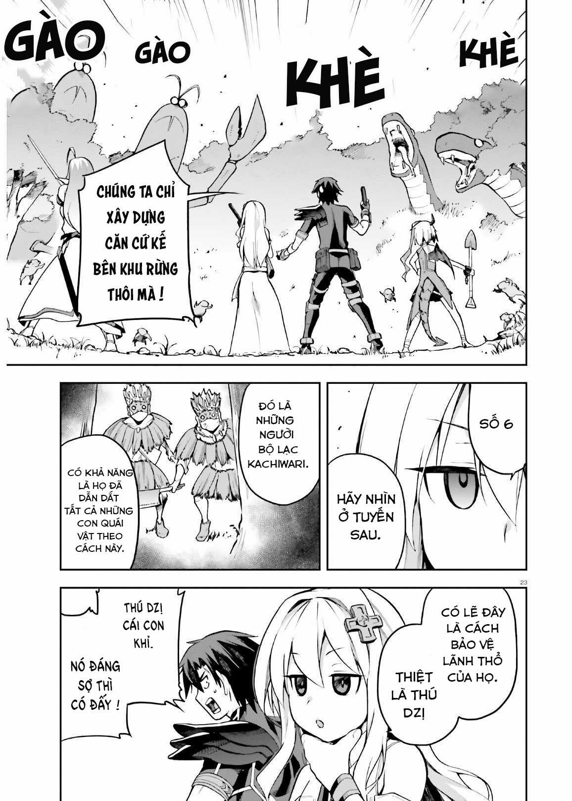 Sentouin, Hakenshimasu! Chapter 30 trang 23