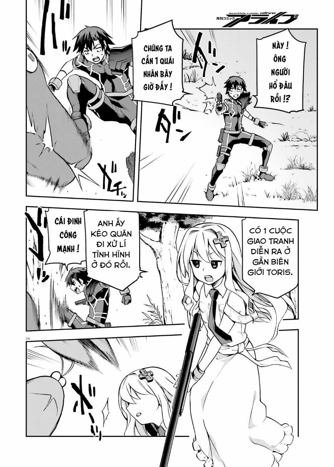 Sentouin, Hakenshimasu! Chapter 30 trang 24