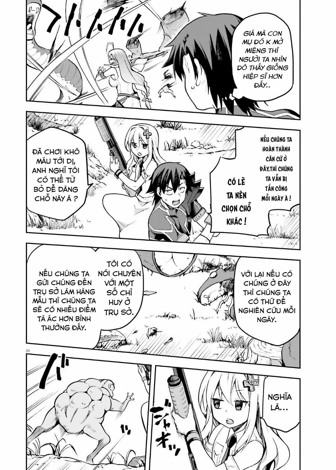 Sentouin, Hakenshimasu! Chapter 30 trang 26