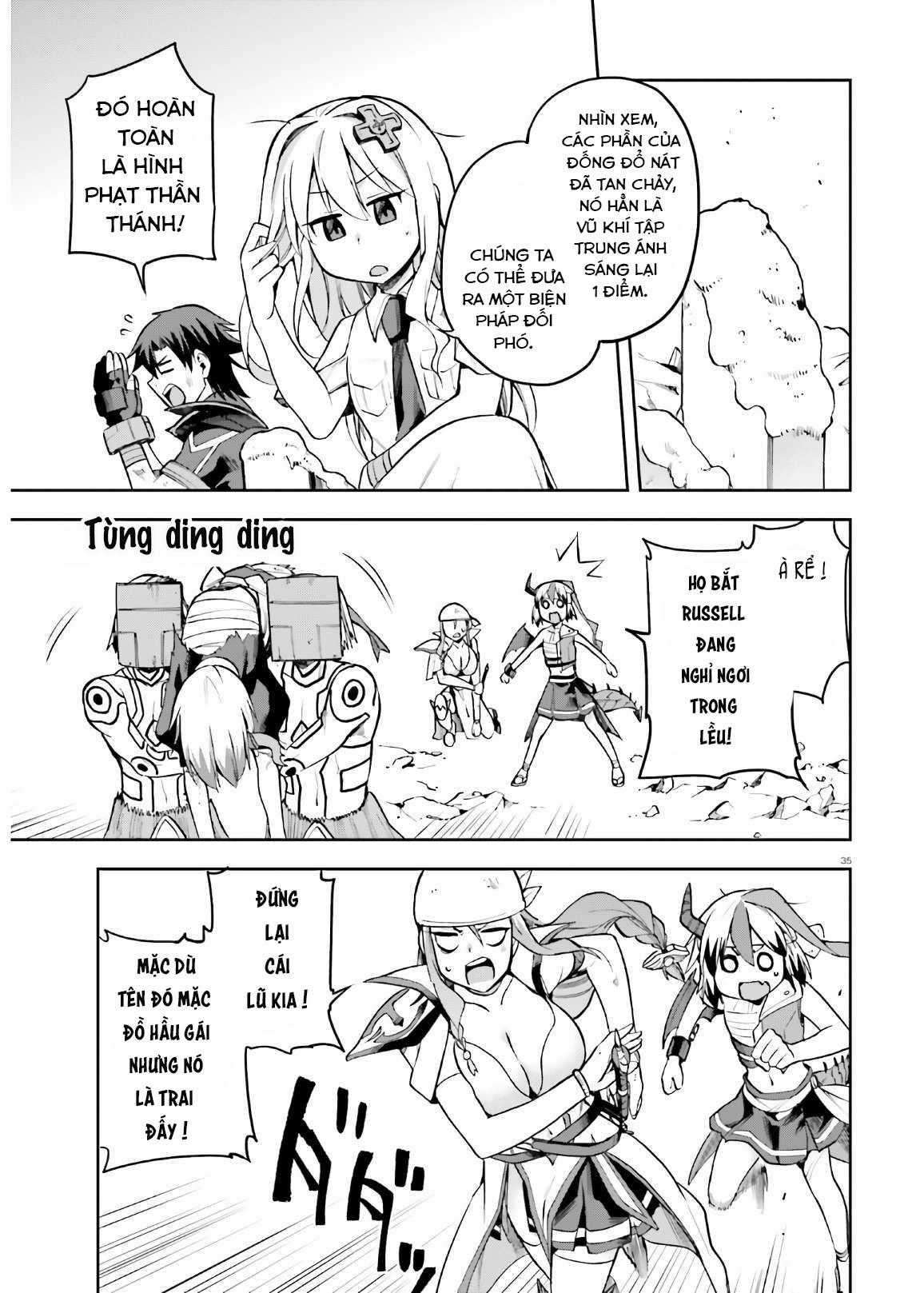 Sentouin, Hakenshimasu! Chapter 30 trang 34