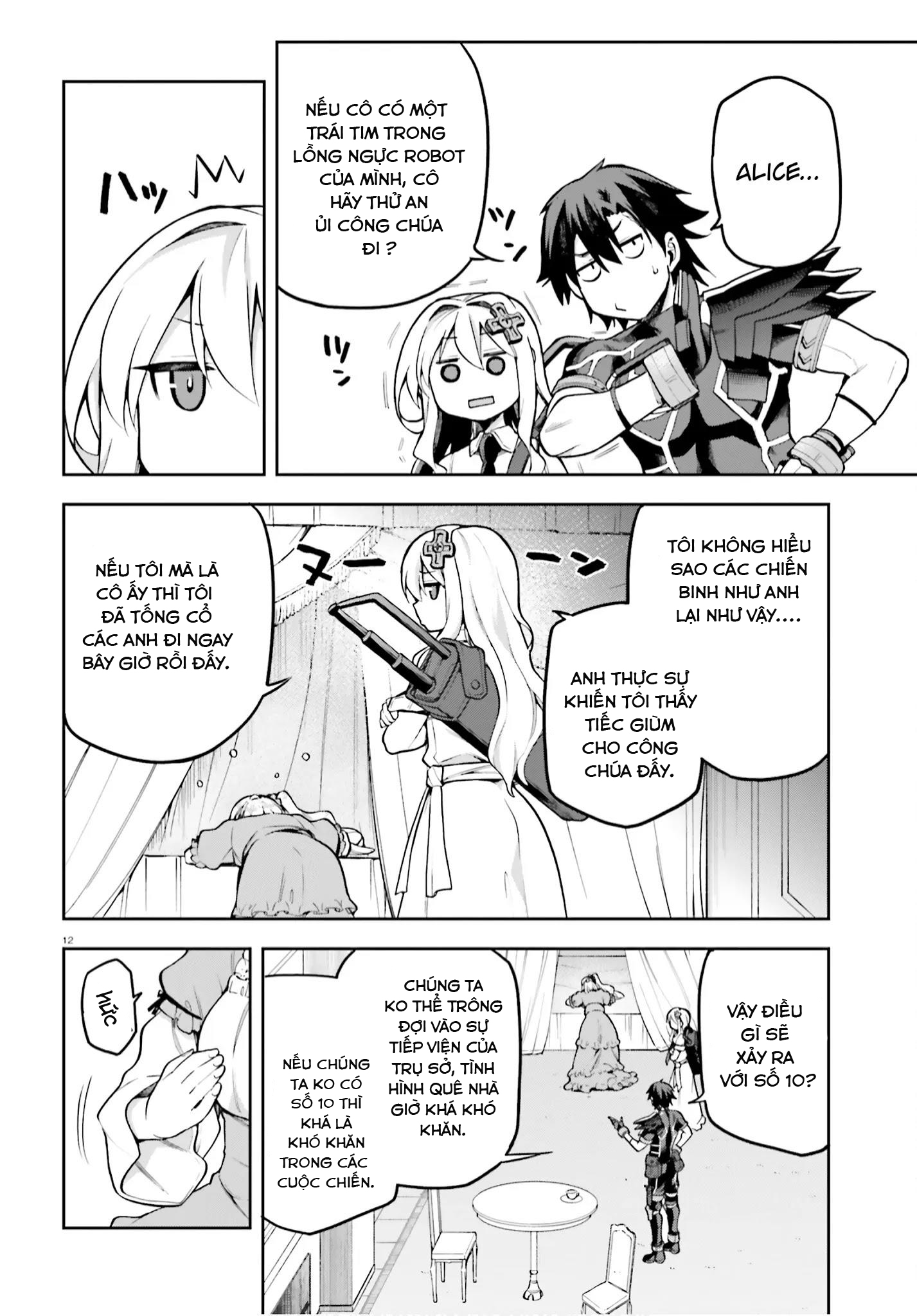 Sentouin, Hakenshimasu! Chapter 34 trang 12