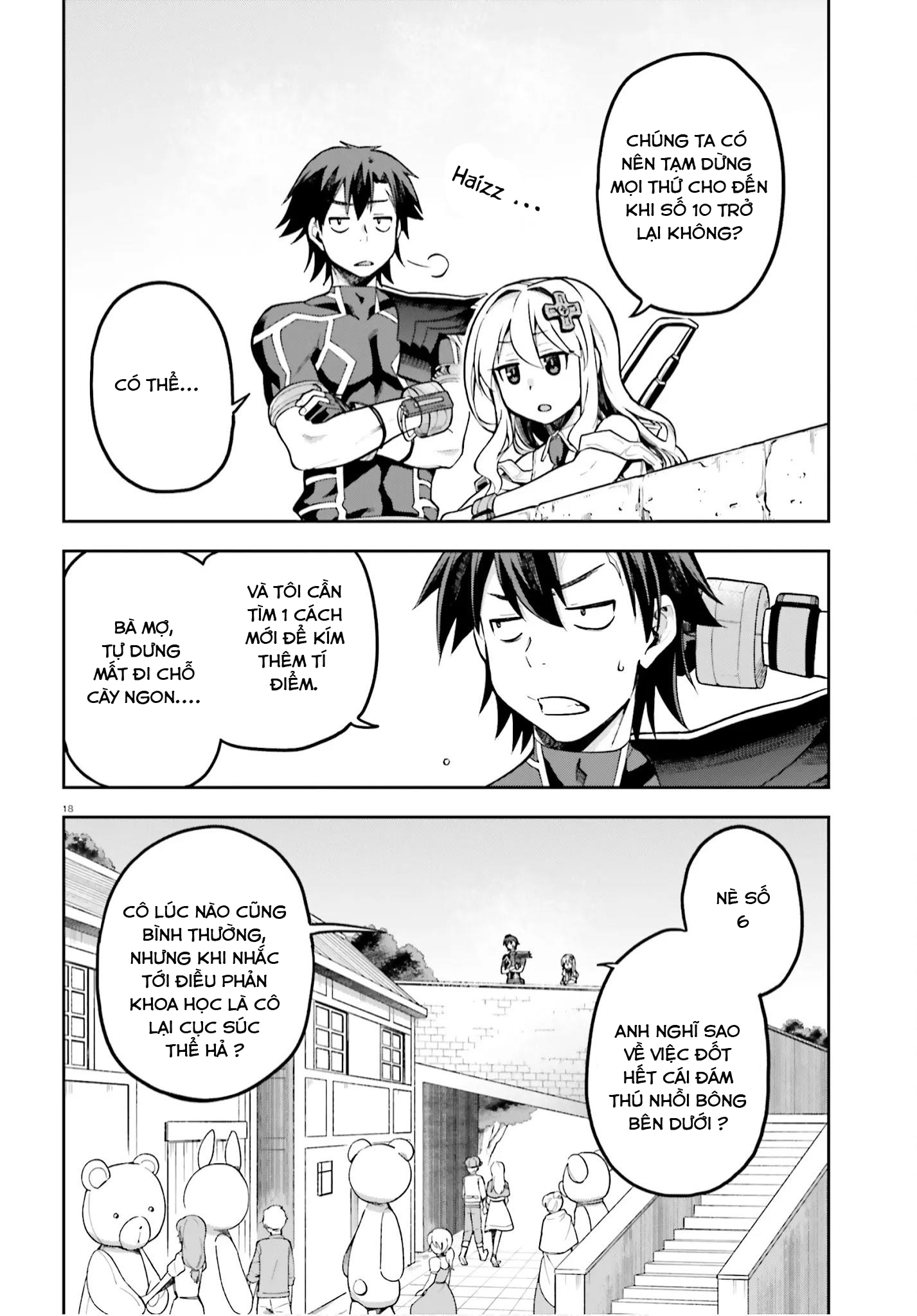 Sentouin, Hakenshimasu! Chapter 34 trang 18