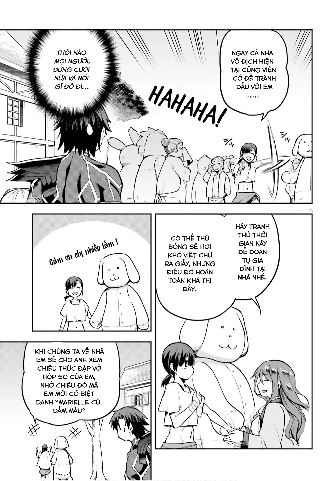 Sentouin, Hakenshimasu! Chapter 34 trang 23