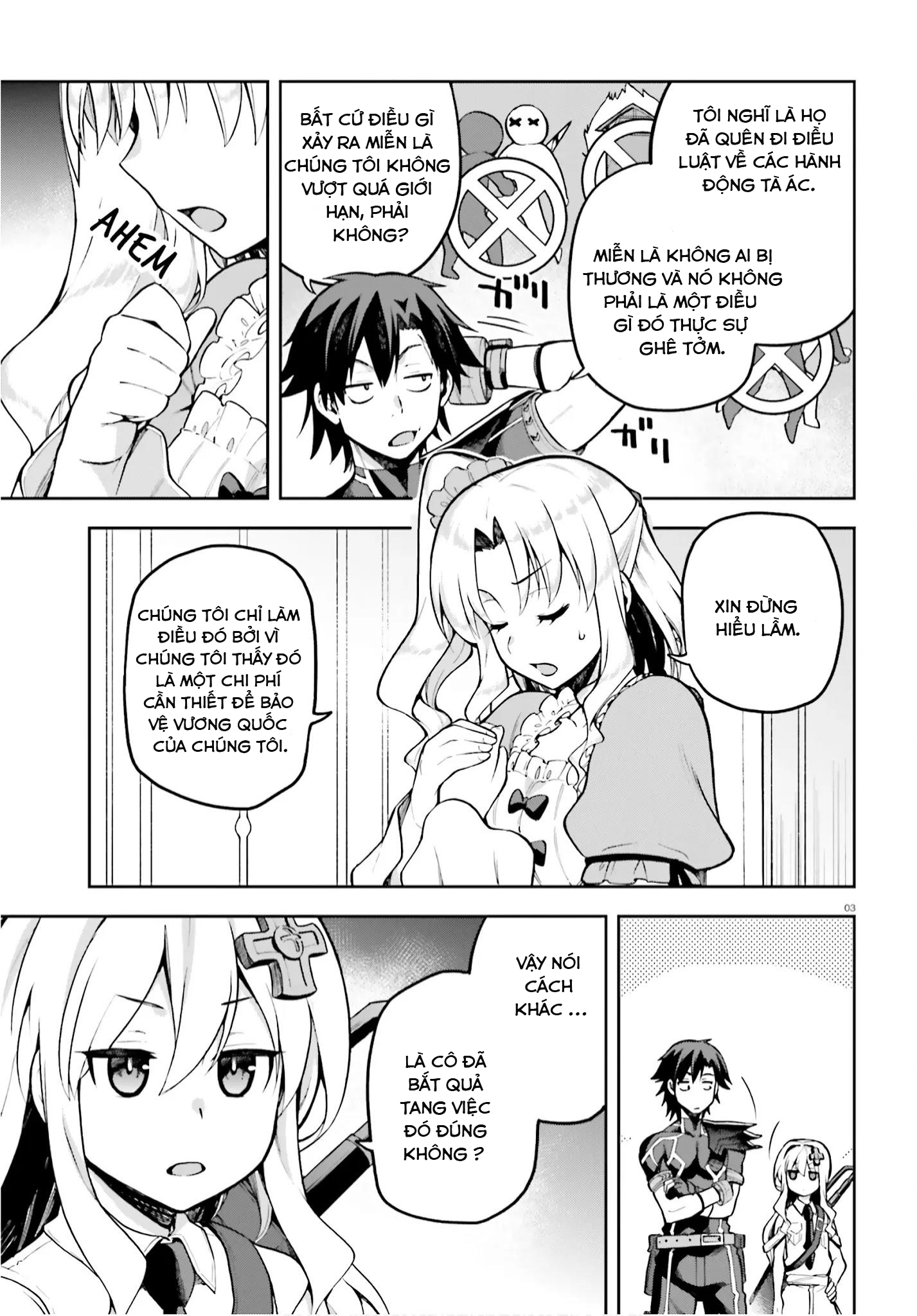 Sentouin, Hakenshimasu! Chapter 34 trang 3