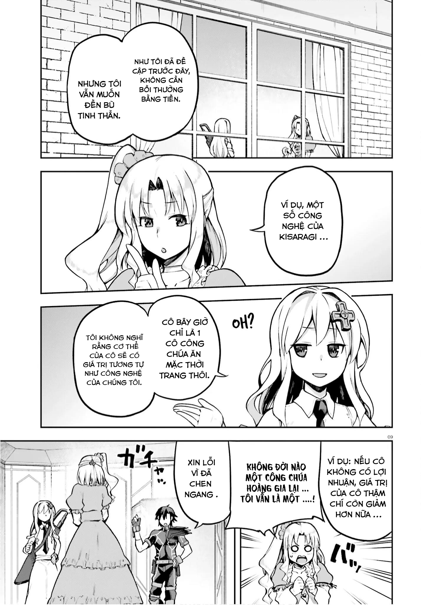 Sentouin, Hakenshimasu! Chapter 34 trang 9