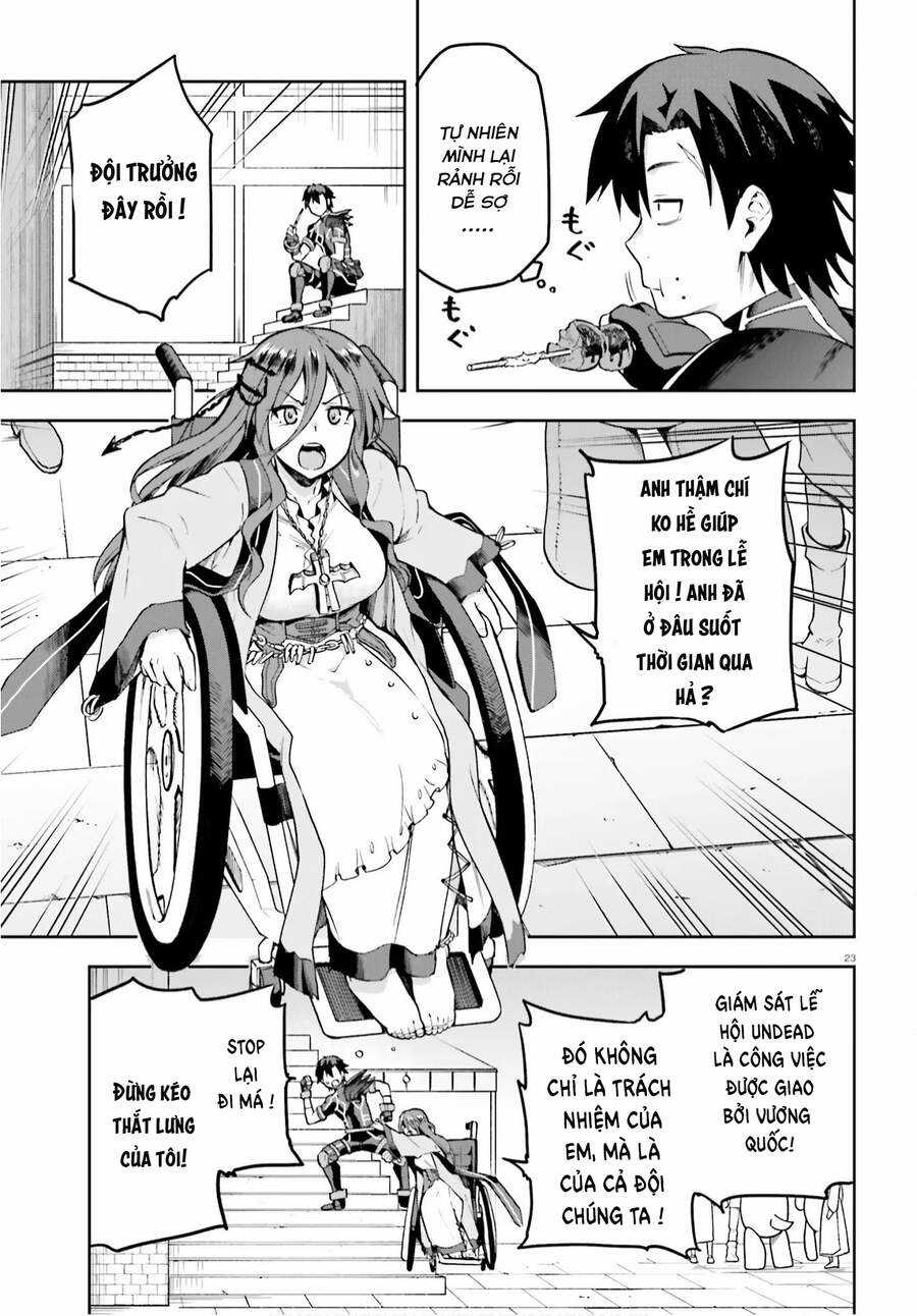 Sentouin, Hakenshimasu! Chapter 35 trang 23