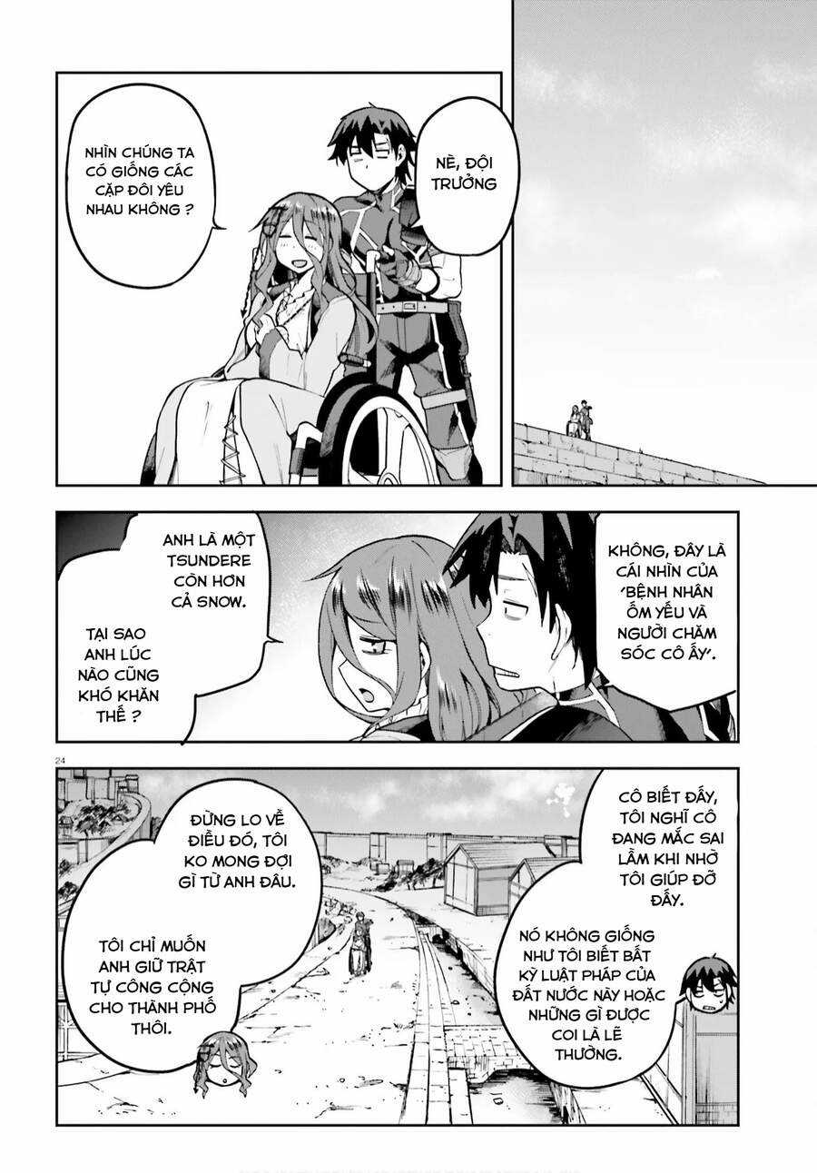 Sentouin, Hakenshimasu! Chapter 35 trang 24