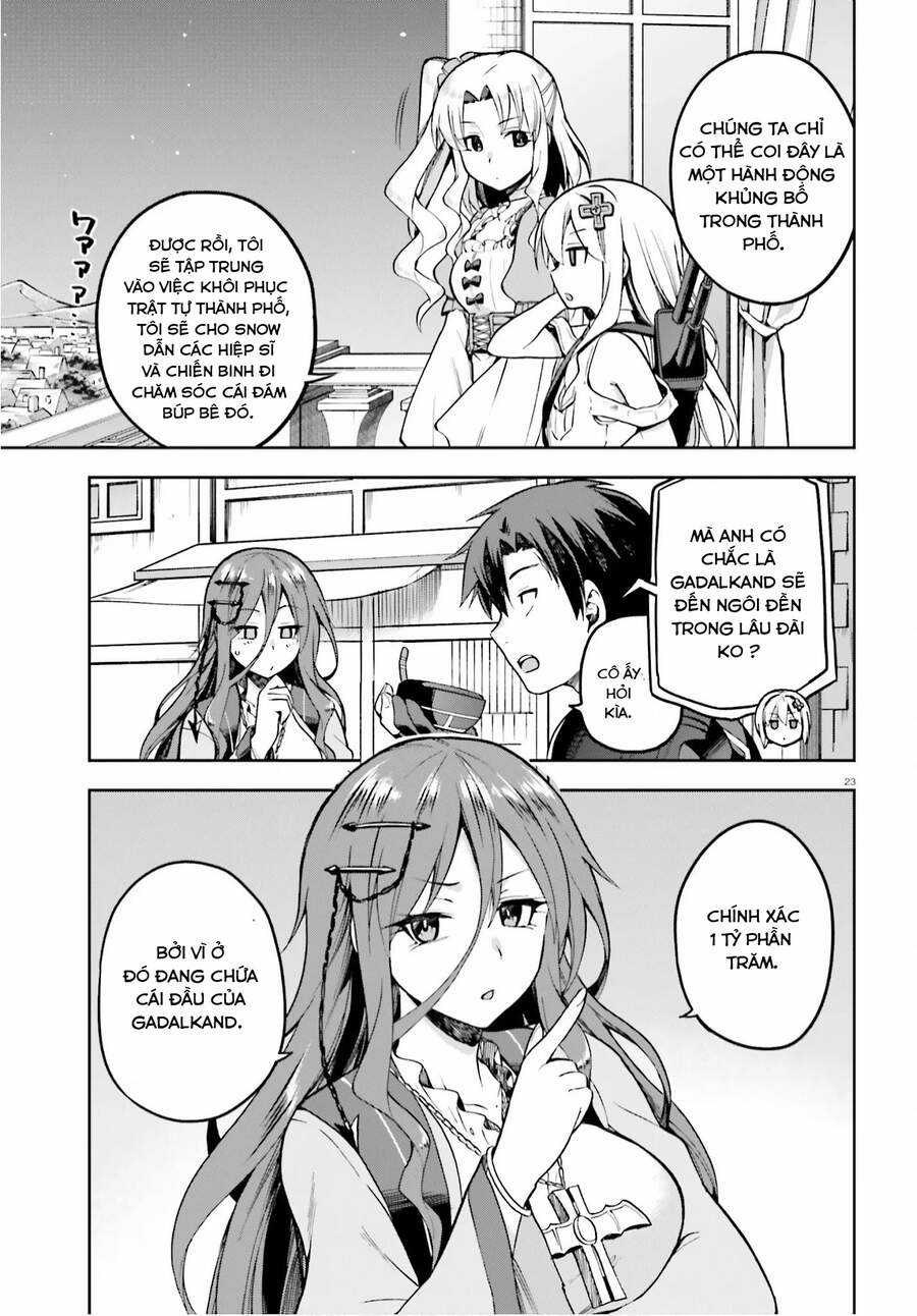 Sentouin, Hakenshimasu! Chapter 36 trang 22