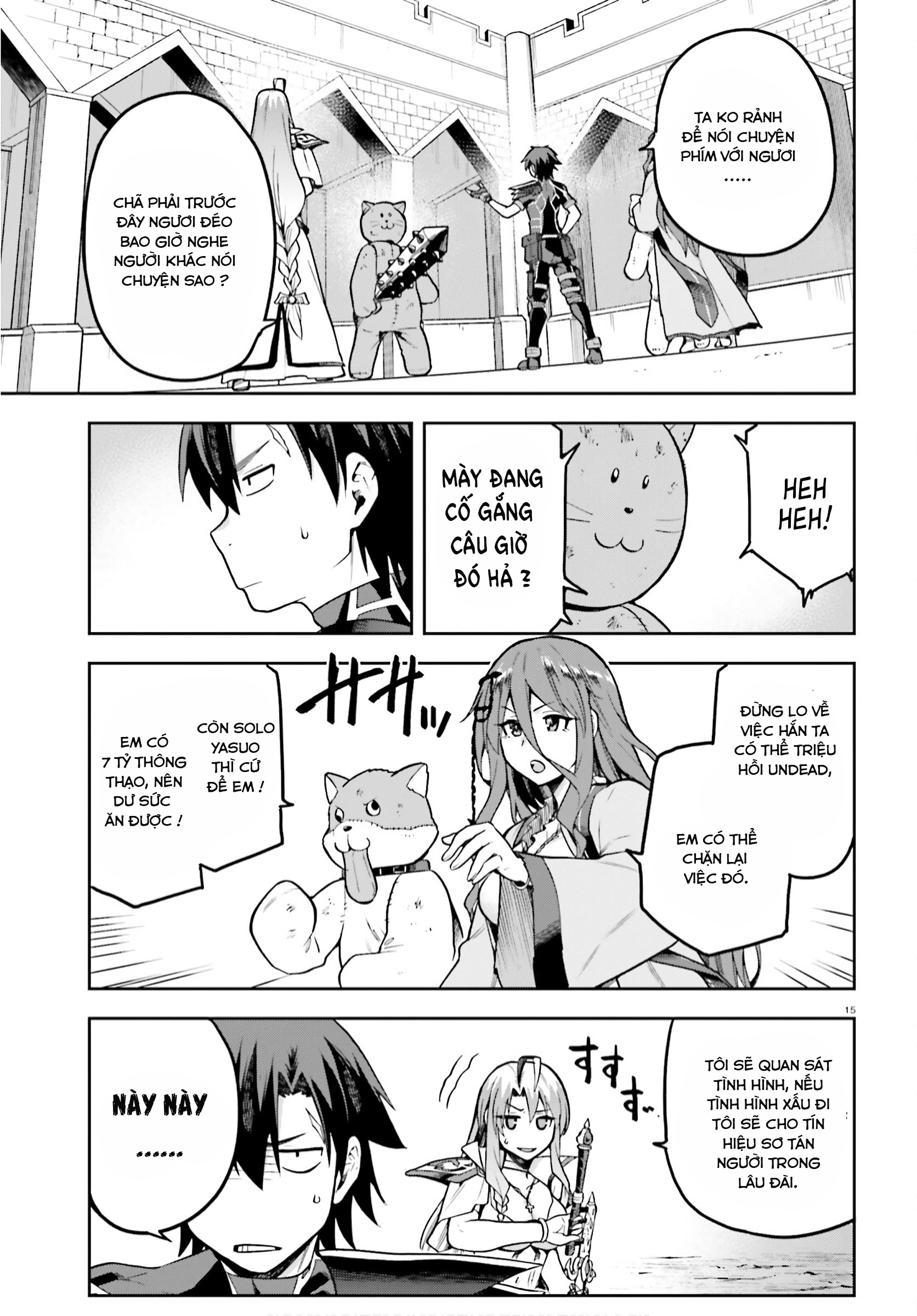 Sentouin, Hakenshimasu! Chapter 37 trang 15