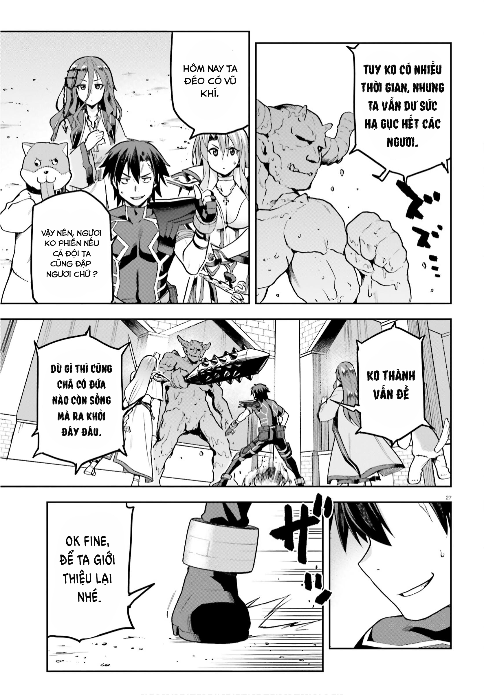 Sentouin, Hakenshimasu! Chapter 37 trang 27