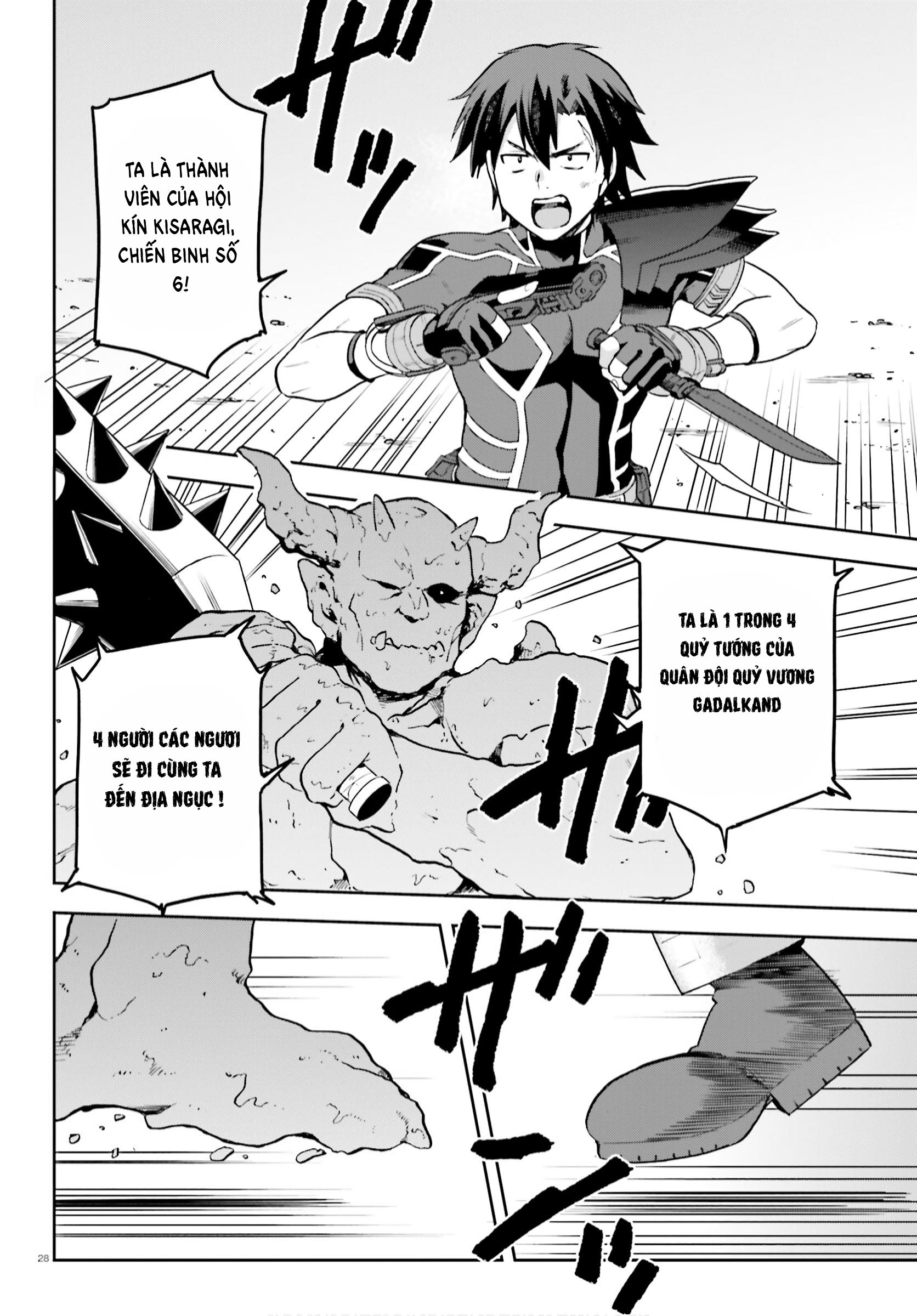 Sentouin, Hakenshimasu! Chapter 37 trang 28