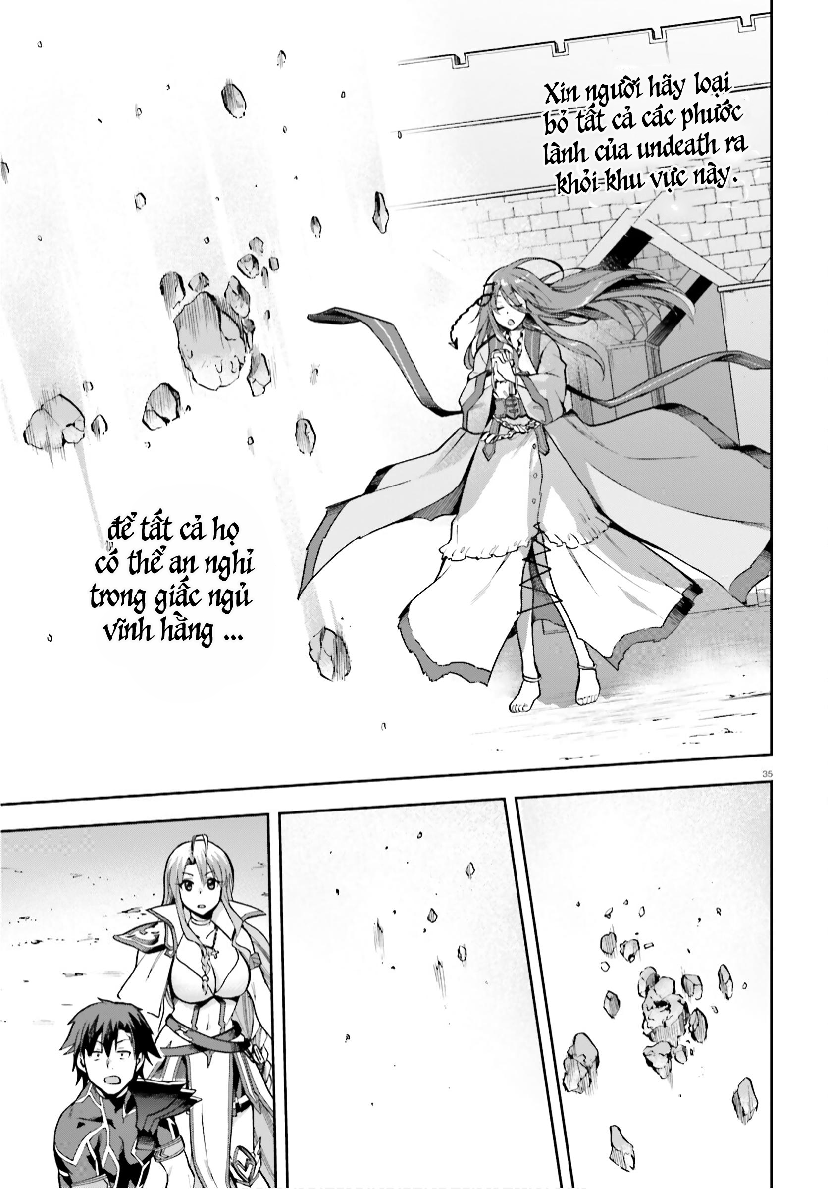 Sentouin, Hakenshimasu! Chapter 37 trang 34