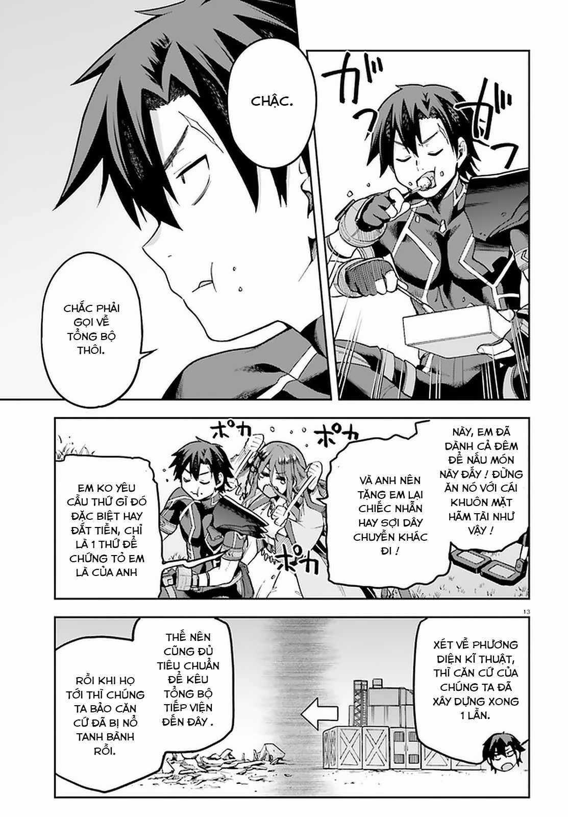 Sentouin, Hakenshimasu! Chapter 39 trang 11