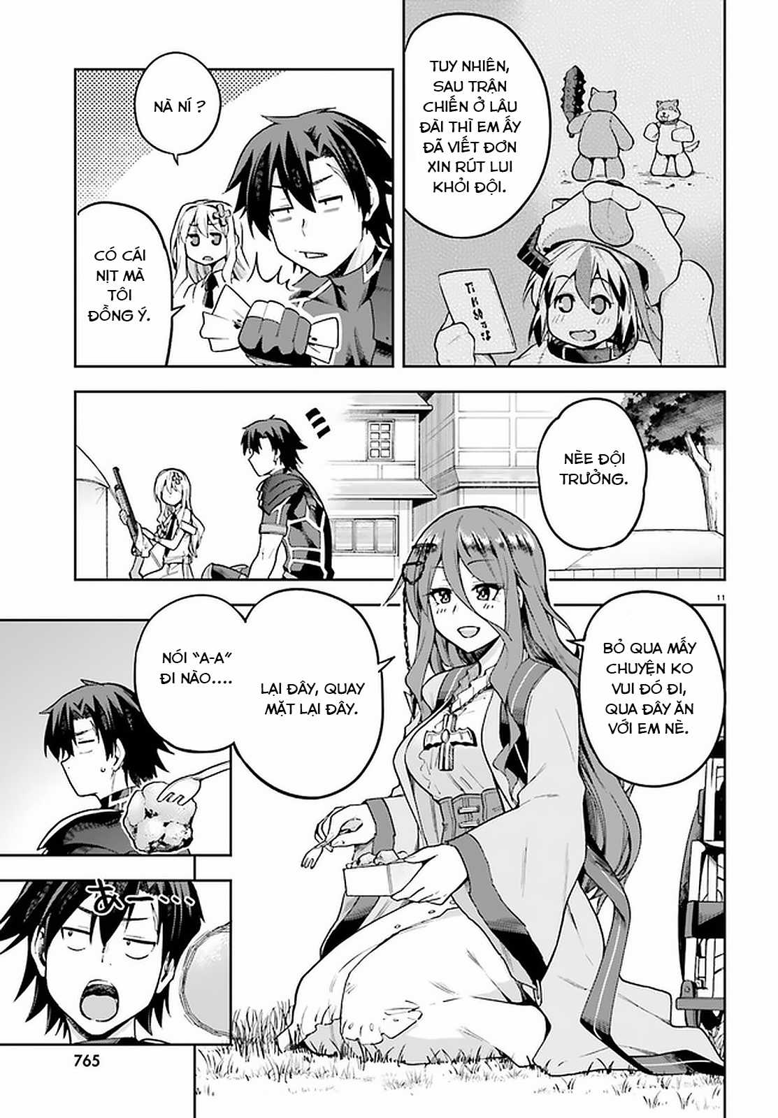 Sentouin, Hakenshimasu! Chapter 39 trang 9