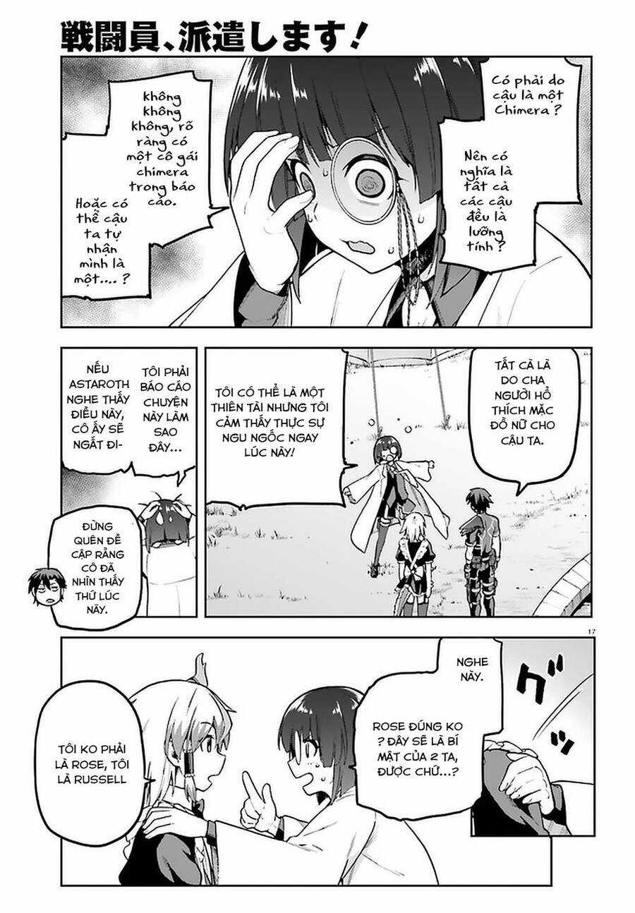 Sentouin, Hakenshimasu! Chapter 40 trang 17